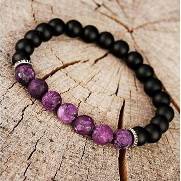 Mat Onix - Jade Erkek Doğal Taş Bileklik - 4