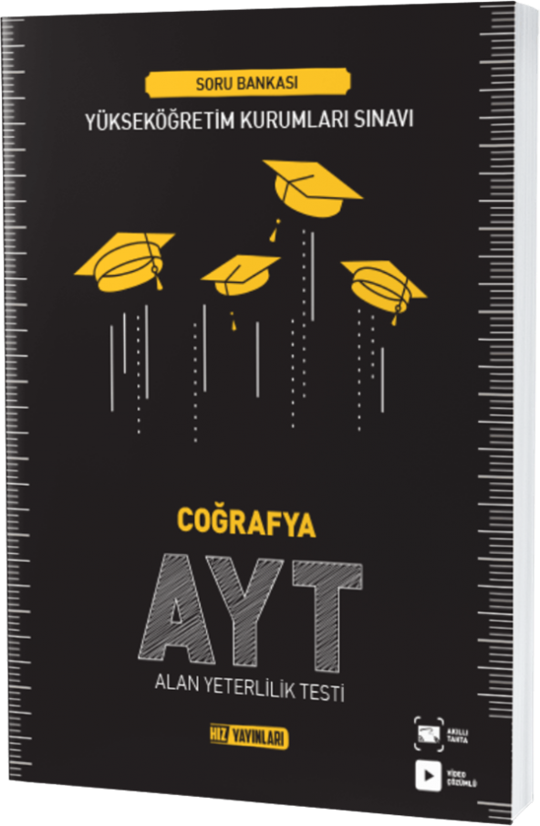 Hız Yayınları AYT COĞRAFYA SORU BANKASI
