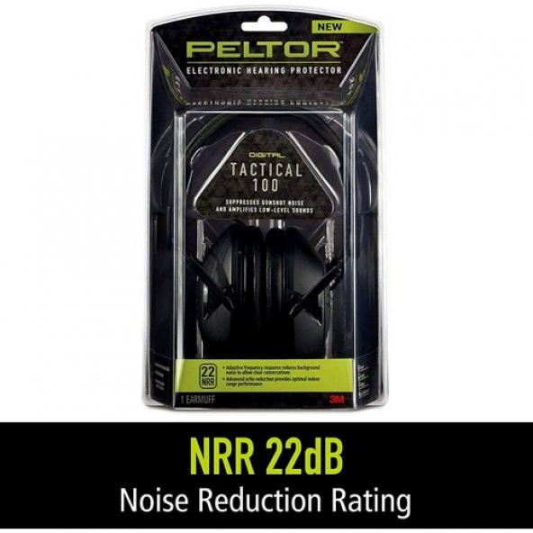 Peltor Sport Tactical 100 22dB Elektronik Atış Kulaklığı - 4