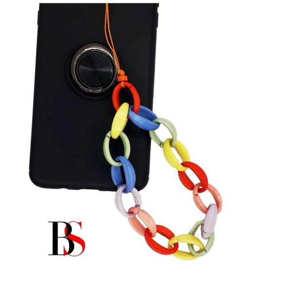 Akrilik Basic Zincir Telefon Askısı