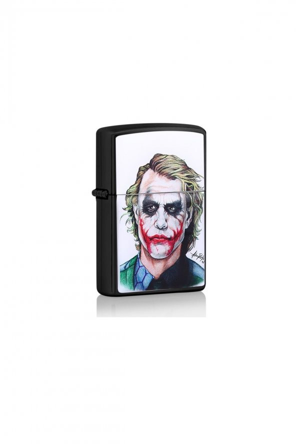Siyah Renk Erkek Joker Film Çakmak