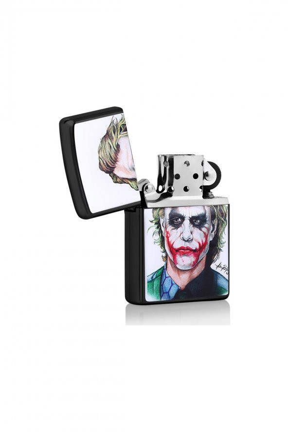 Siyah Renk Erkek Joker Film Çakmak - 2