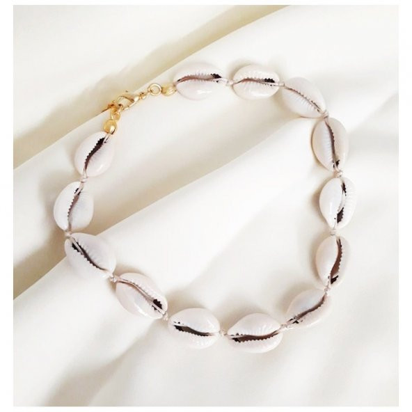 Deniz Kabuğu Kadın Tasma Kolye - 2