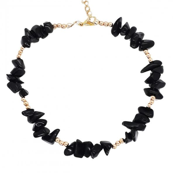 Yıldız Taşı Doğal Taş Kadın Halhal