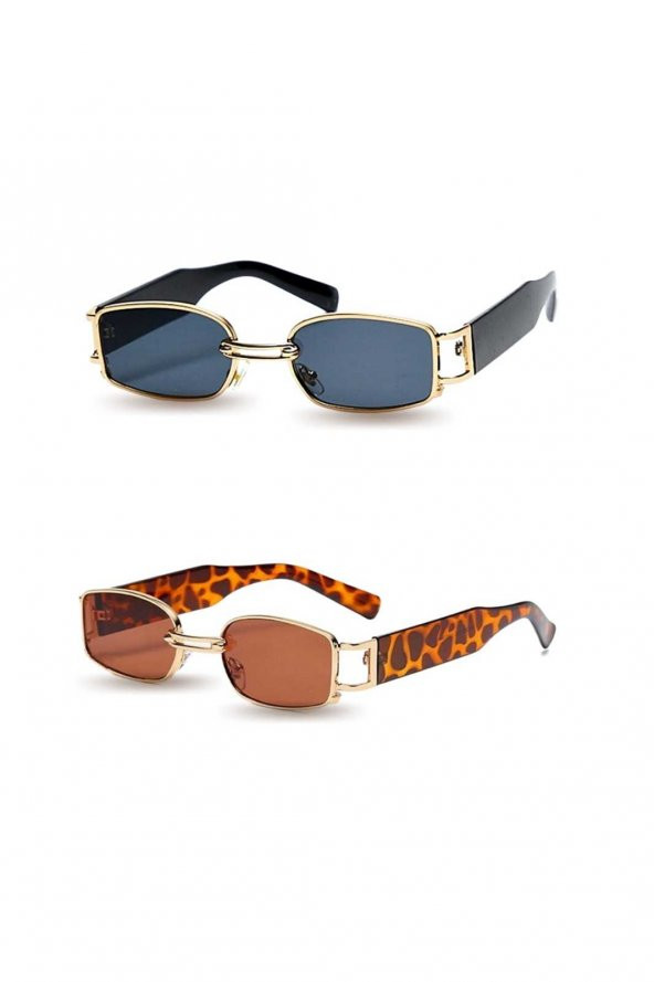 ModaLucci Vintage Kadın 2li Güneş Gözlüğü