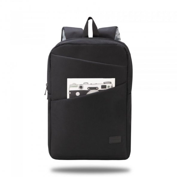 Balp Modern Tasarım Siyah Hem Okul Hem Laptop Çantası - 2
