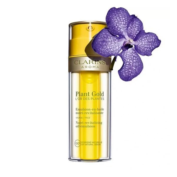 Clarins Plant Gold Nutri-Revitalizing Oil-Emulsion 35ml/1.1oz Moisturizers ürün görseli 1