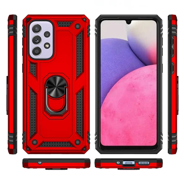 Vendas Samsung A33 5G Hulk Serisi Shock Proof Darbeye Dayanıklı Zırhlı Kılıf - 8