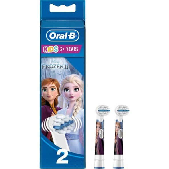 Oral-B Frozen Çocuklar İçin 2li Şarjlı Diş Fırçası Yedek Başlığı