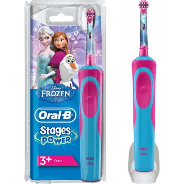 Oral-B Frozen Çocuklar İçin Şarj Edilebilir Diş Fırçası (3+ Yaş)