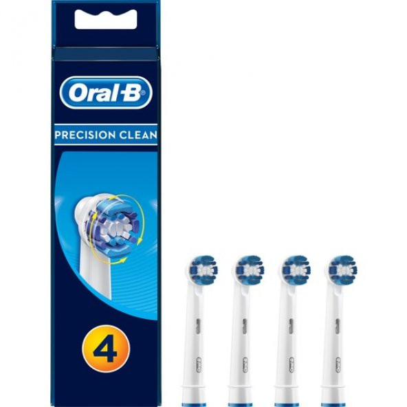 Oral-B Precision Clean 4lü Şarjlı Diş Fırçası Yedek Başlığı