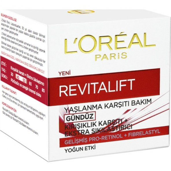 LOreal Paris Revitalift Yaşlanma Karşıtı Gündüz Bakım Kremi - 4