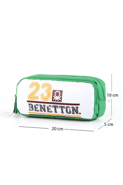 United Colors of Benetton Çift Gözlü Kalem Kutu Yeşil "23 Numara" / 76025 - 7