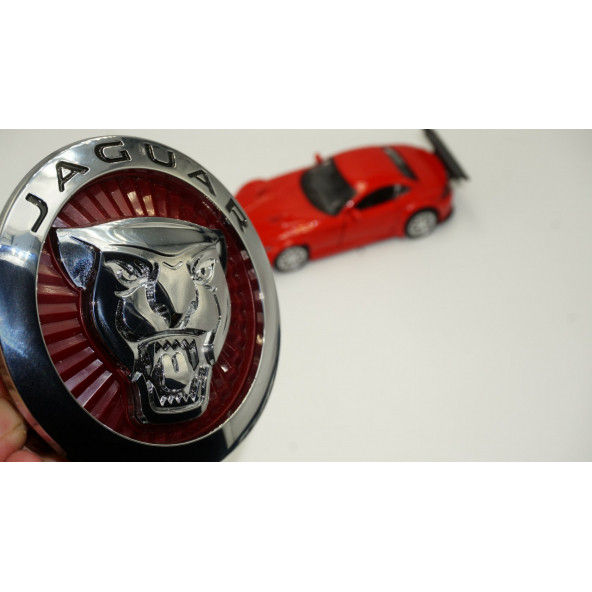 Jaguar XE Ön Panjur Izgara Panter 3M 3D Logo 100mm