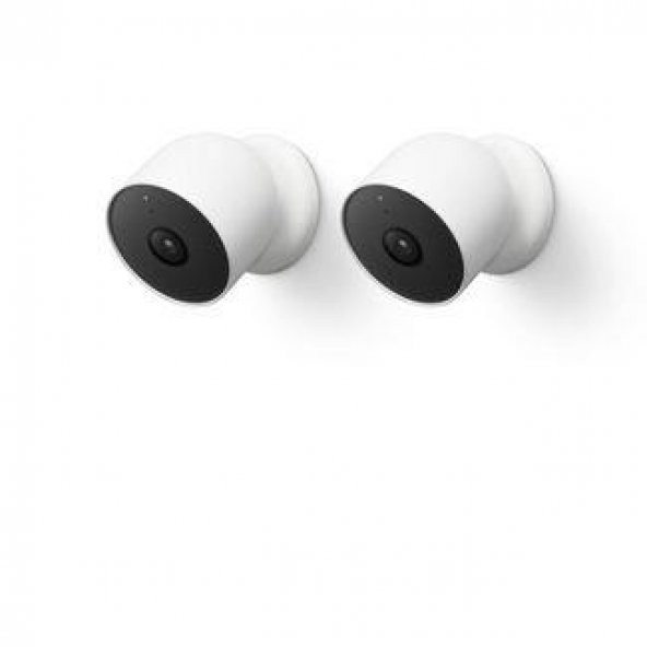 Nest Google Cam 2 Pack Outdoor Or Indoor Battery . 2 Kamera