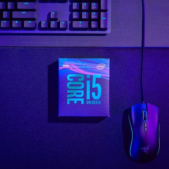 Intel, i5-9600K BX80684I59600KSRELU İşlemci, 11, 6- Outlet - 2