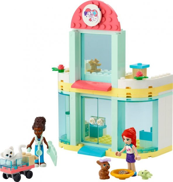 LEGO® Friends Evcil Hayvan Kliniği 41695 – Çocuklar için Kedi Oyuncağı İçeren Yaratıcı Oyuncak Yapım Seti (111 Parça) - 2