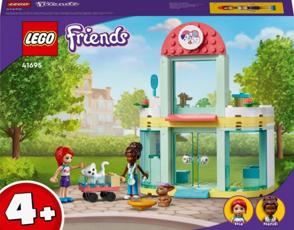 LEGO® Friends Evcil Hayvan Kliniği 41695 – Çocuklar için Kedi Oyuncağı İçeren Yaratıcı Oyuncak Yapım Seti (111 Parça) - 5