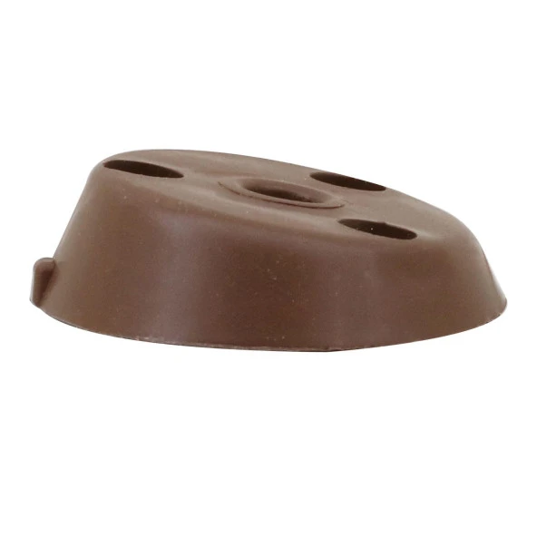 Mobilya Masa Sehpa Ayağı Bağlantı Aparatı Açılı Dereceli Ayak Tabanı Kahverengi - 6