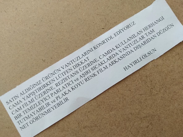 Dekor Plaka Beyaz TİCARİ TAKSİ (26X11CM) Vantuzlu DEKOR LEVHA, ASMA TABELA - Resim 4