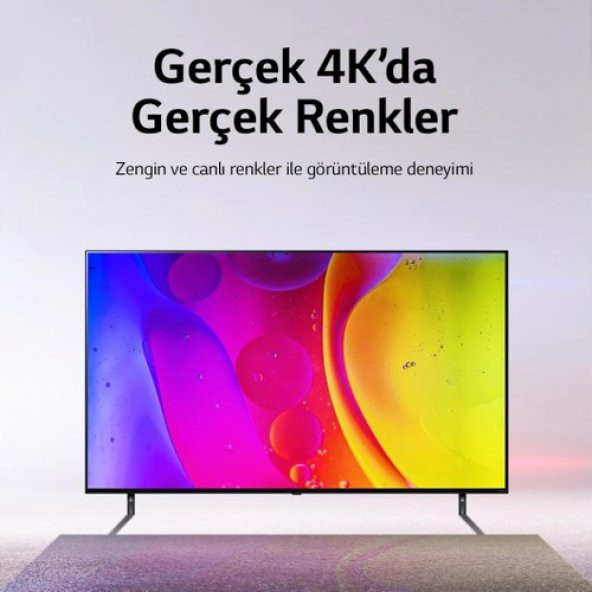 LG NanoCell 55NANO766QA 4K Ultra HD 55" 140 Ekran Uydu Alıcılı Smart LED TV - 7