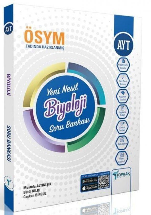 AYT Biyoloji Soru Bankası Toprak Yayıncılık