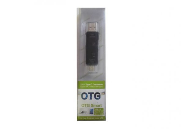 Platoon PL-8698 USB + Type-C OTG Kart Okuyucu - 3