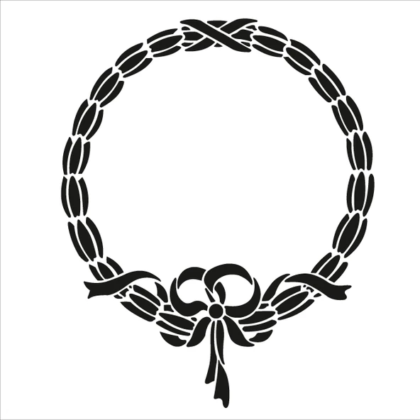 HOME HERITAGE CLASSIC 45X45CM HHCS-06 STENCİL ürün görseli 1