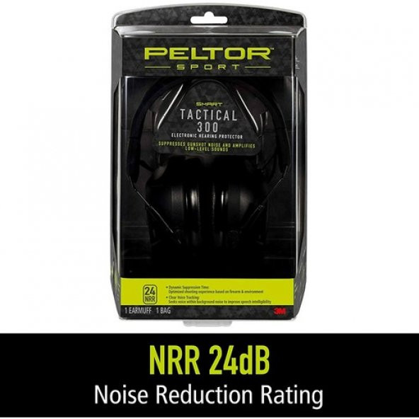 Peltor Sport Tactical 300 24dB Elektronik Atış Kulaklığı - 2