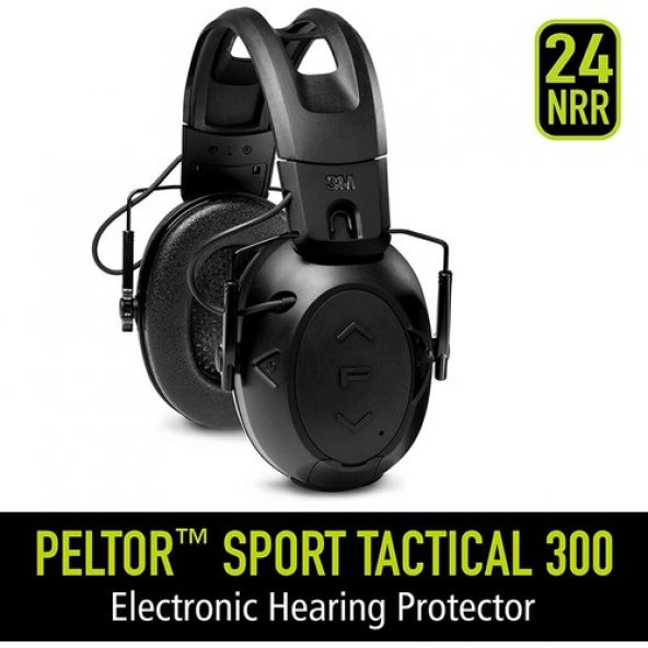 Peltor Sport Tactical 300 24dB Elektronik Atış Kulaklığı - 3