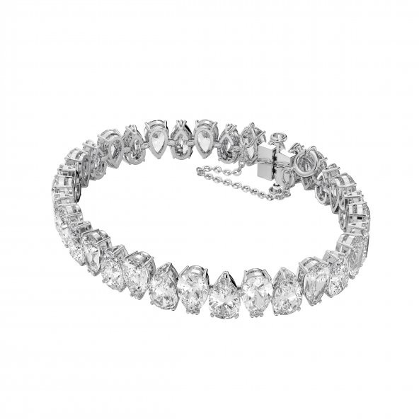 5598350 Swarovski Bilezik Millenia:Bracelet Pear Whıte/Rhs