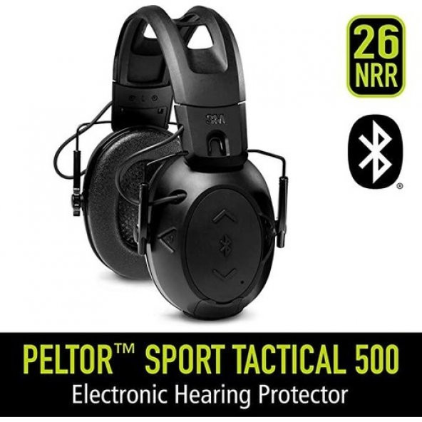 Peltor Sport Tactical 500 26dB Elektronik Atış Kulaklığı - 3