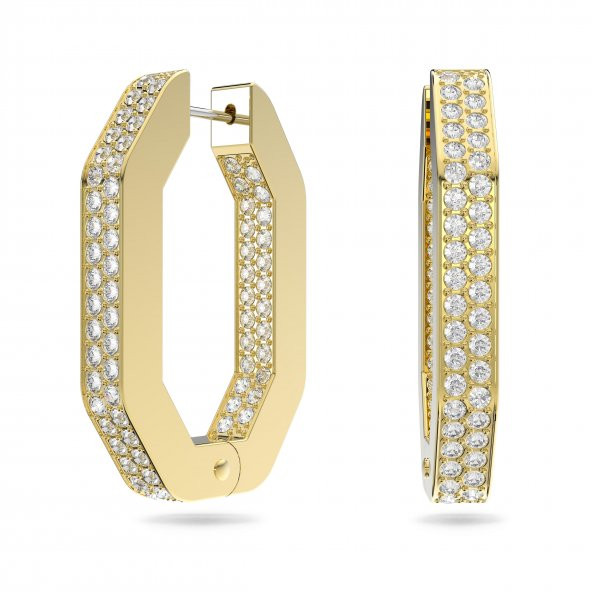 5639098 Swarovski Küpe Dextera:Pe Hoop Oct M /Cry/Gos