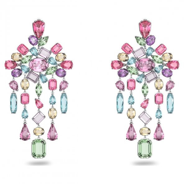 5601887 Swarovski Küpe Gema:Clip Earrings Chandelier CRMU/RHS - 4