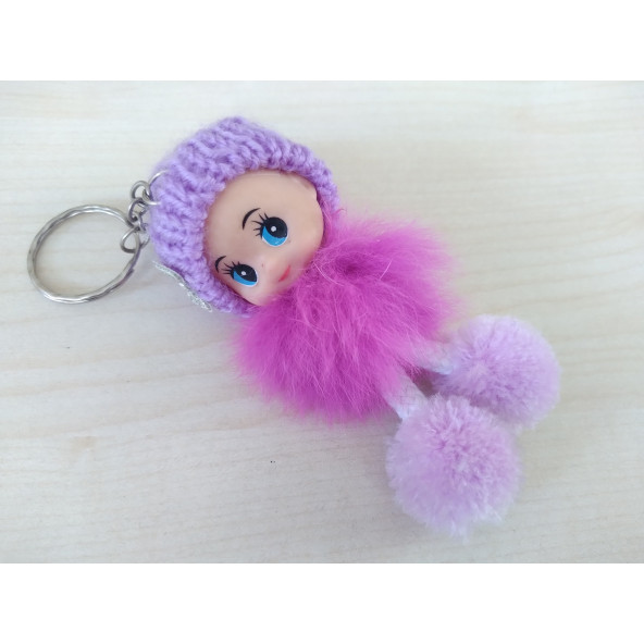 Anahtarlık ŞİRİN KIZ PELUŞ (TATLI KIZ PELUŞ Maskot) ŞİRİN KIZ Asma Süs, OTO ANAHTARLIĞI