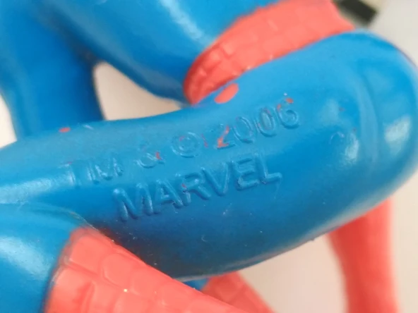 Spiderman Anahtarlık (Lisanslı) ELASTİK (Spiderman MASKOT) ÖRÜMCEK ADAM Asma Süs, OTO ANAHTARLIĞI - Resim 3