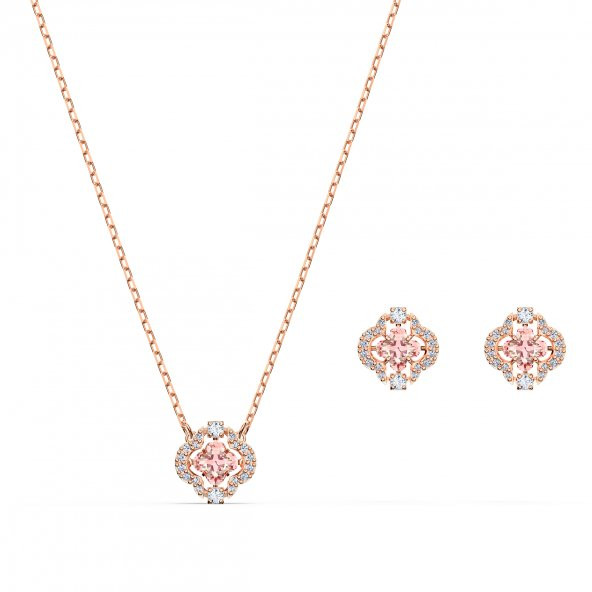 Swarovski Set Sparkling Dc-Set Clover Czmo-Ros - 2