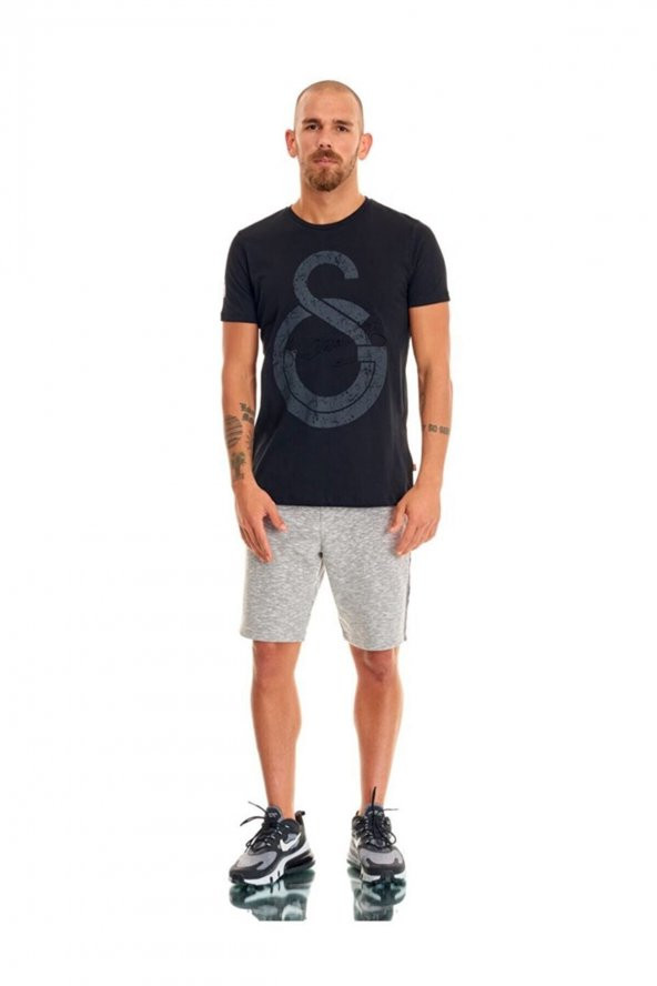 Galatasaray Orijinal Ata İmza T-Shirt Siyah