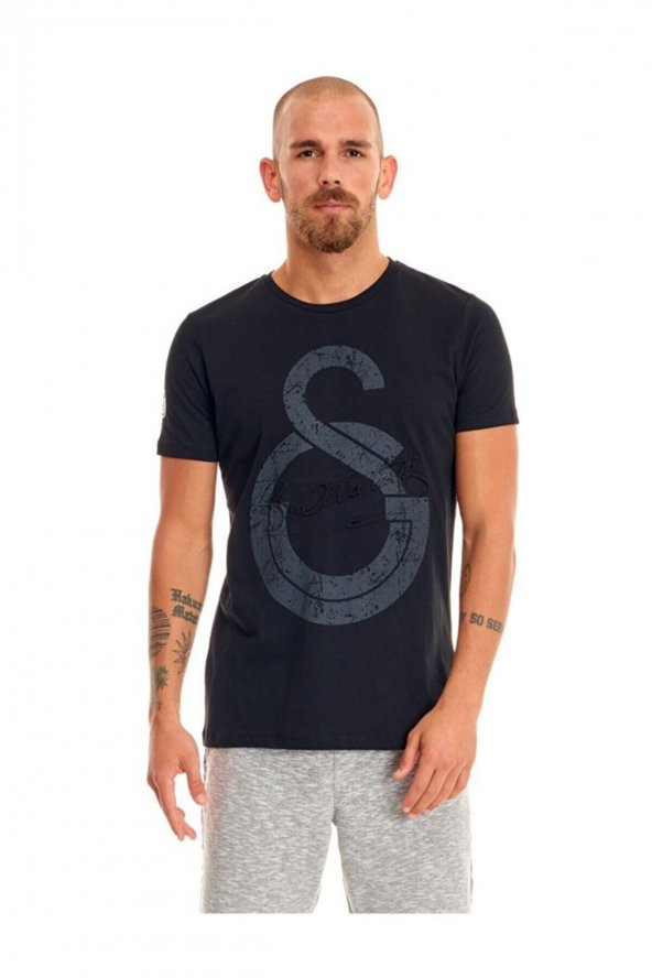 Galatasaray Orijinal Ata İmza T-Shirt Siyah - 2