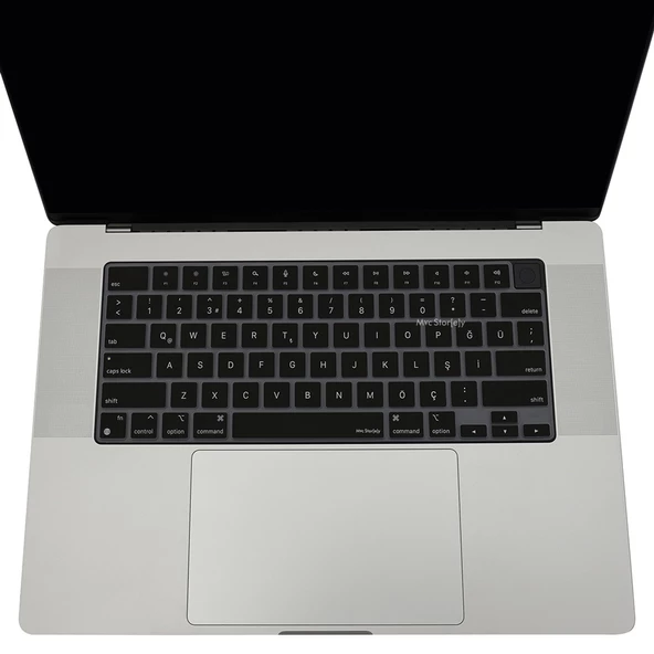Macbook Air Pro Klavye Kılıfı US-TR Baskı A2681 A2941 A2442-85 A2779-80 A2992-18 A2991 Uyumlu - 4