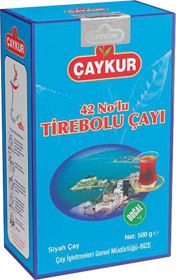 Çaykur 42Nolu Tirebolu Çayı 500 Gr 10 Adet