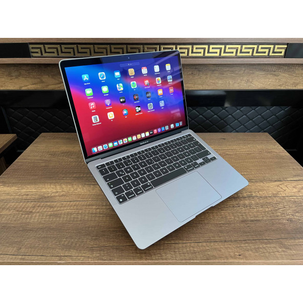 Apple MacBook Air İKİNCİ EL GARANTİLİ M1 Çip 8GB 256GB SSD macOS 13" QHD Uzay Grisi MGN63TU/A - 8