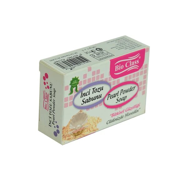 Bio Class İnci Tozu Sabunu Pearl Powder Soap 100 Gr - Resim 5