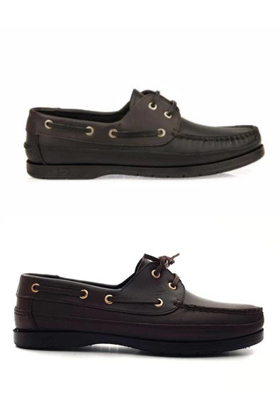 Dericibey 1032 Erkek Kokulu Taban Deri Tımbır Günlük Ayakkabı