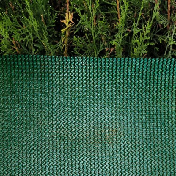 75 YEŞİL GÖLGELİK FİLE ÇİT FİLESİ 1.25X50 METRE ENLİ 75LİK BAHÇE ÇİT ÖRTÜSÜ JÜT GÖLGELİK KORUMA TÜLÜ ürün görseli 1