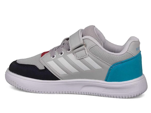 Bestof 074  Çocuk Cırtlı Sneaker Ayakkabı - 12