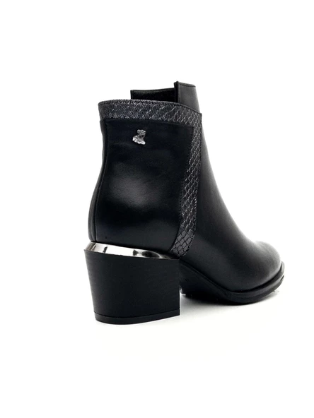 Venüs 2128242K Kadın Deri Kalın Topuk Bot - 9