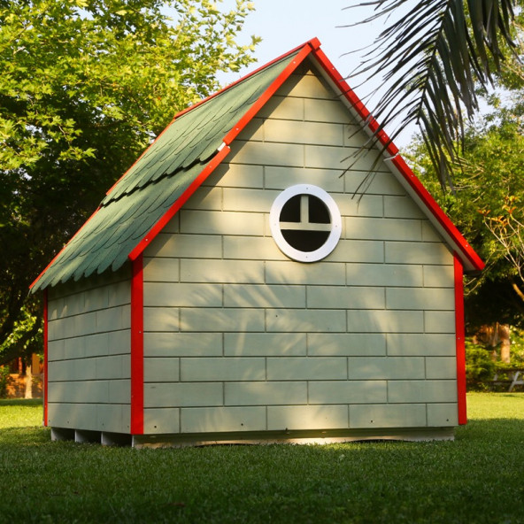 Mandu Ahşap Çocuk Oyun Evi (Playhouse) Hollanda - 4