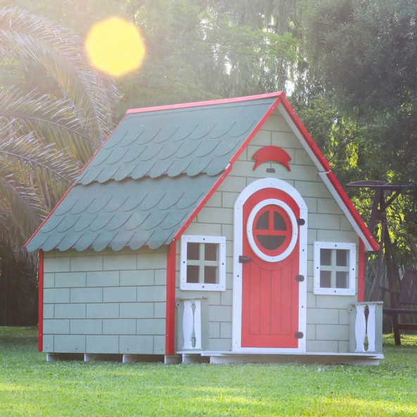 Mandu Ahşap Çocuk Oyun Evi (Playhouse) Hollanda - 6