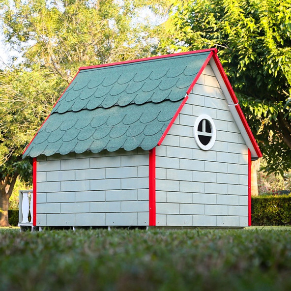 Mandu Ahşap Çocuk Oyun Evi (Playhouse) Hollanda - 7
